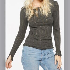 Project Social T TYNE TEXTURED LONGSLEEVE